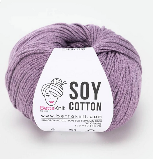 Soy Cotton Yarn - various colours